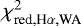 $\chi^2_{\textrm{red,H}\alpha,\textrm{WA}}$