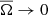 $ {\overline\Omega}\rightarrow 0 $