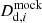 $ D_{\mathrm{d},i}^{\mathrm{mock}} $