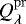$Q_{\lambda}^{\mathrm{pr}}$