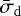 $\bar{\sigma}_{\mathrm{d}}$