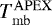 $T^{\mathrm{APEX}}_{\mathrm{mb}}$