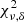 $ \chi_{\nu,\delta}^2 $