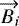 $\overrightarrow{B_i}$
