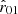$ \hat{r}_{01} $