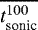 $\overline{t_{\textrm{sonic}}^{100}}$