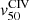 $ v \rm_{50}^{CIV} $