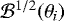 ${\cal B}^{1/2}(\theta_i)$