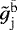 $\tilde{g}_{\mathrm{j}}^{{\bar{\mathrm{b}}}}$