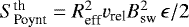 Mathematical equation: $S^{\textrm{th}}_{\textrm{Poynt}} = R_{\textrm{eff}}^2v_{\textrm{rel}}B_{\textrm{sw}}^2 \, \epsilon/2$