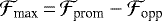 $\mathcal{F}_{\textrm{max}}\,{=}\,\mathcal{F}_{\textrm{prom}} - \mathcal{F}_{\textrm{opp}}$