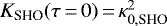 $K_{\textrm{SHO}}(\tau\,{=}\,0)\,{=}\,\kappa^2_{0, \textrm{SHO}}$