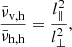$$ \begin{aligned} \frac{\bar{\nu }_{\mathrm{v},\mathrm{h}}}{\bar{\nu }_{\mathrm{h},\mathrm{h}}}=\frac{l_{\parallel }^{2}}{l_{\perp }^{2}}, \end{aligned} $$