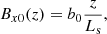 $$ \begin{aligned} B_{x0}(z) = b_0 \frac{z}{L_{\rm s}}, \end{aligned} $$