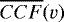 $\overline{CCF}(v)$