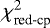 $\chi^2_{\textrm{red-cp}}$