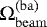 $\Omega_{\mathrm{beam}}^{(\mathrm{ba})}$