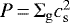 $P\,{=}\,\Sigma_{\mathrm{g}} c_{\mathrm{s}}^2$
