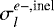 $\sigma_l^{e-\textrm{,inel}}$