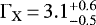 $\Gamma_{\rm{X}}\,{=}\,3.1_{-0.5}^{+0.6}$