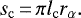 \begin{equation*}s_{\mathrm{c}}\,{=}\,\pi l_{\mathrm{c}} r_{\mathrm{\alpha}}. \end{equation*}