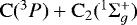 $\mathrm{C}(^{3}P)+\mathrm{C_{2}}(^{1}\Sigma^{+}_{g})$
