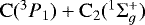 $\mathrm{C}(^{3}P_{1})+\mathrm{C_{2}}(^{1}\Sigma^{+}_{g})$