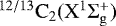 $\mathrm{^{12/13}C_{2}(X^{1}\Sigma_{g}^{+})}$