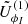 $ \tilde{U}_{\phi_I}^{(1)} $