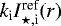 $k_{\textrm{i}} I_{\star, \textrm{i}}^{\textrm{ref}}(r)$