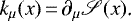 \begin{equation*} k_{\mu}(x)\,{=}\,\partial_{\mu}\mathscr{S}(x)\text{.}\end{equation*}