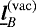 $\underline{\bm{l}}_{B}^{\mathrm{(vac)}}$