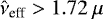 $\hat{\nu}_{\textrm{eff}}>1.72~\mu$