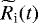 $\widetilde{R}_{\textrm{i}}(t)$
