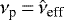 $\nu_{\textrm{p}}\,{=}\,\hat{\nu}_{\textrm{eff}}$