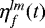 $\smash{\eta_f^{lm}(t)}$