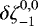 $\smash{\delta\zeta_{-1}^{0,0}}$