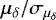 $\mu_{\delta}/\sigma_{\mu_{\delta}}$