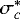 $\sigma_c^*$
