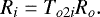 \begin{equation*} R_i=T_{o2i} R_o.\end{equation*}