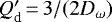$ Q^{\prime}_{\textrm{d}} \,{=}\, 3/(2{D}_{\omega})$