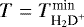 $T = T^{\textrm{min}}_{\textrm{H}_2\textrm{D}^+}$
