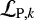 $\mathcal{L}_{\mathrm{P},k}$