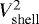 $V^{2}_{\text{shell}}$