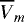 $\overline{V}_{m}$