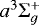 $a^3\Sigma_g^+$