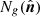 $ N_{g}({\hat{{\boldsymbol{n}}}}) $