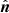 $ \hat{{\boldsymbol{n}}} $