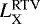 $L_{\textrm{X}}^{\textrm{RTV}}$