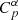 $ C_{p}^{\alpha} $